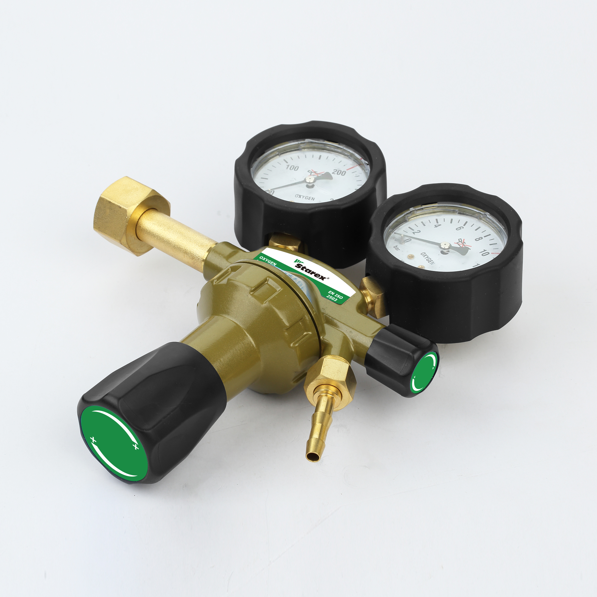 Mittelschwerer DINCONTROL-Regler für Sauerstoff, Acetylen und Argon