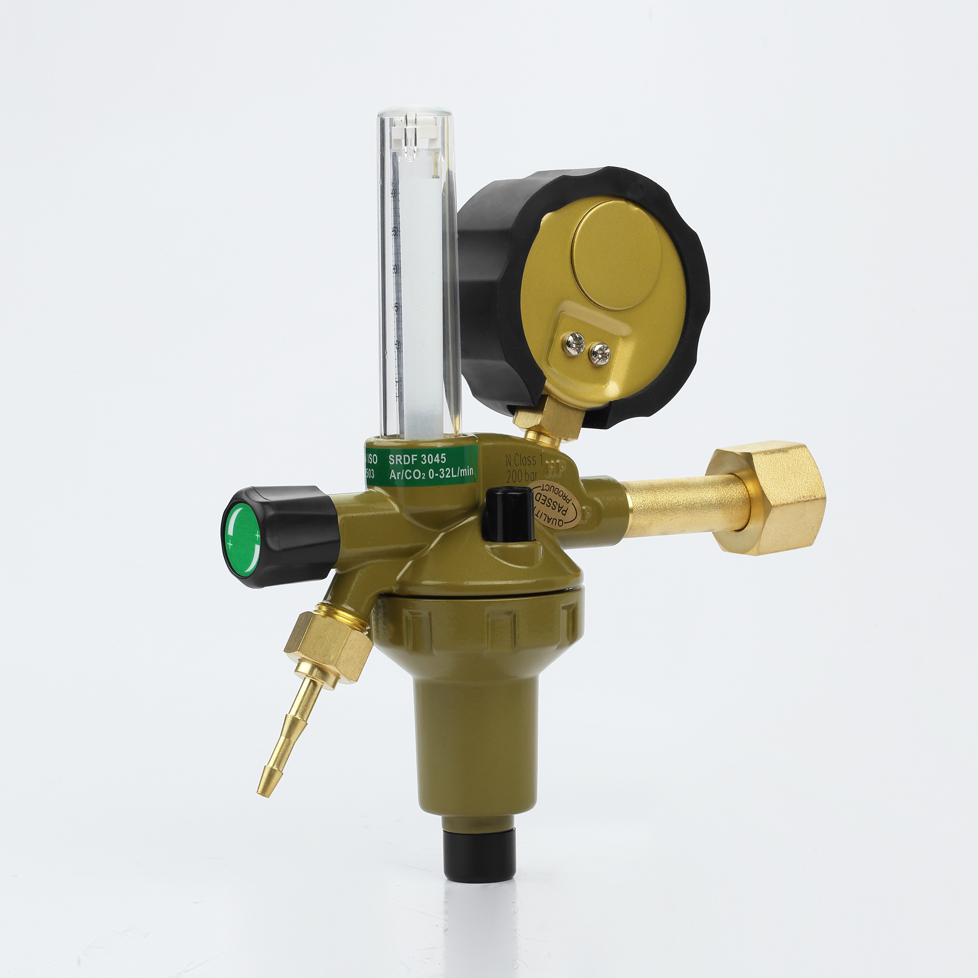 Mittelschwerer DINCONTROL-Regler für Sauerstoff, Acetylen und Argon