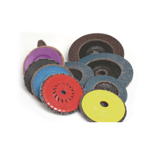 Schleifmittel-Lamellenscheibe mit Nylon-Träger