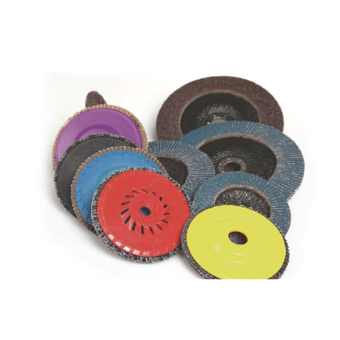 Schleifmittel-Lamellenscheibe mit Nylon-Träger