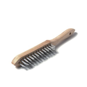 Drahtbürsten mit Holzgriff